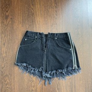 Carmar black mini skirt